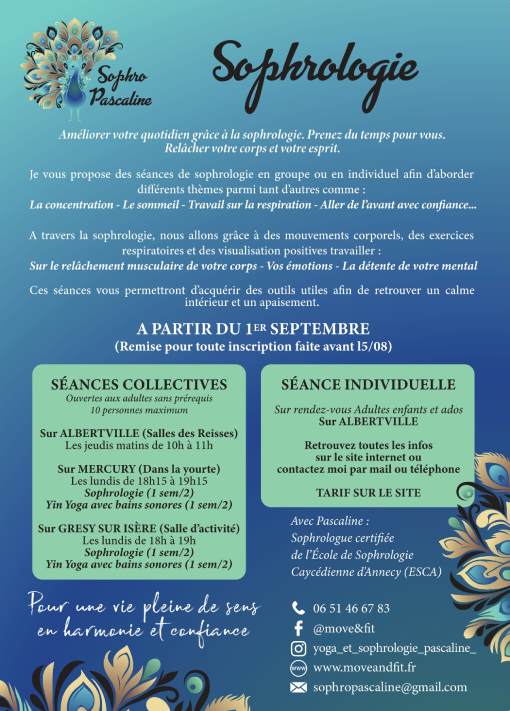sophrologie affiche Move & Fit sophrologie affiche Move & Fit