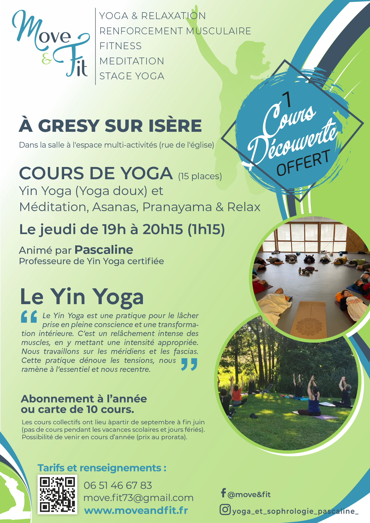 yoga gresy sur isere