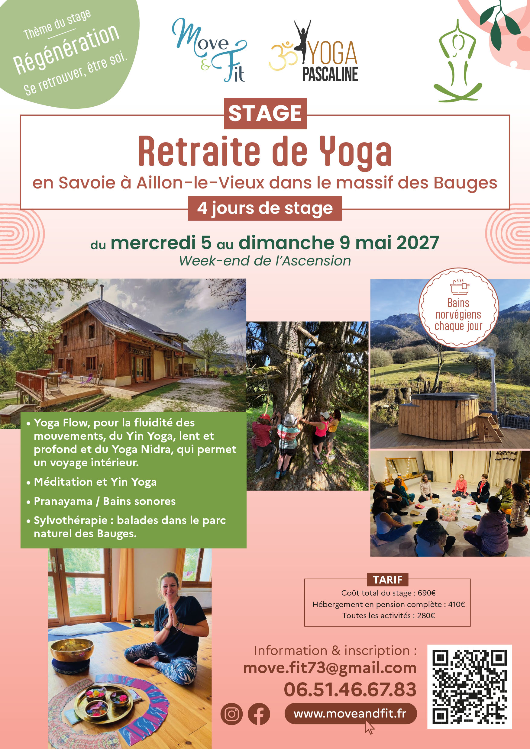 Retraite yoga et médiation Chartreuse